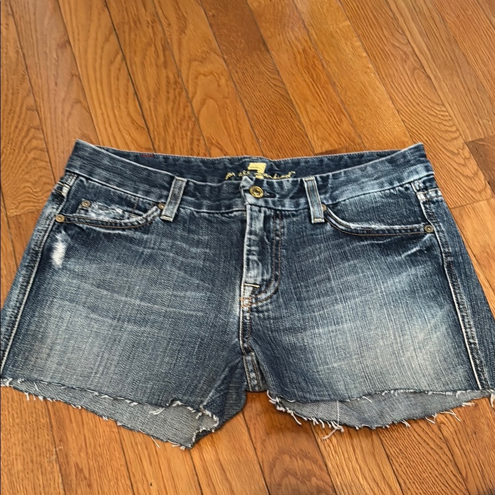Denim Blue Women's Shorts